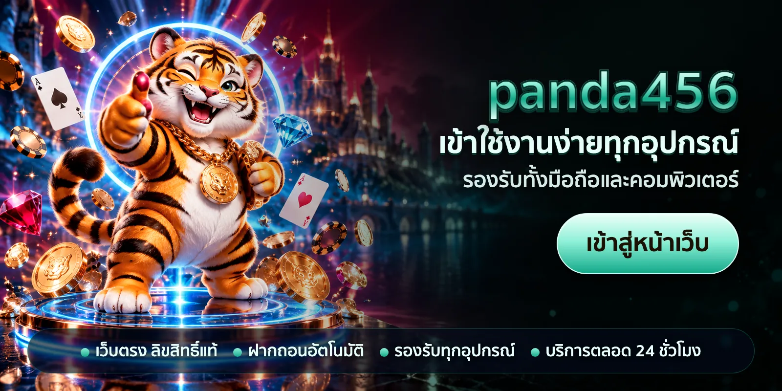 ภาพหัวเรื่องของ panda456 ชุดที่ 3 — เข้าใช้งานง่ายทุกอุปกรณ์